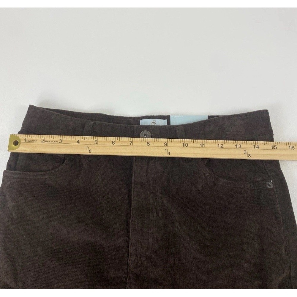 Class Club Corduroy Pants Boys 18 Brown Modern Fit Adjustable Waist NEW - Picture 4 of 14